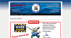 Desktop Screenshot of loftus-martinfishing.com